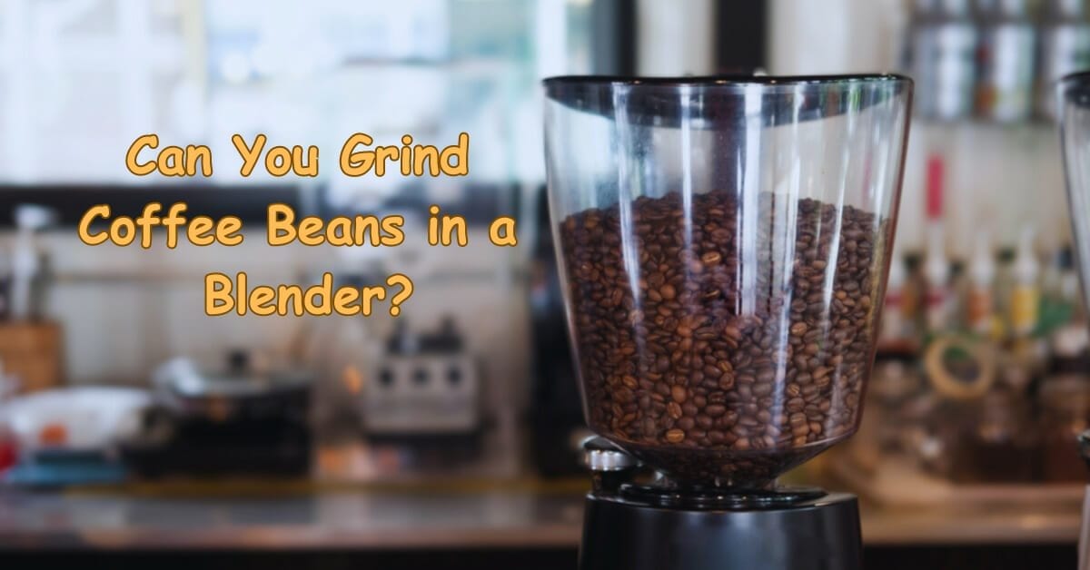 Can You Grind Coffee Beans In A Blender Quick Guide 2023