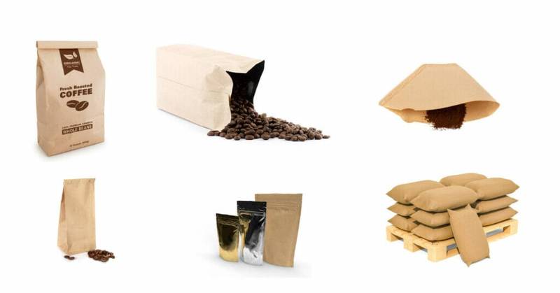 Sustainable Packaging for coffee beans