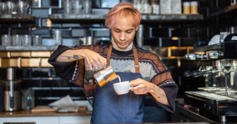 CREATING A CAPPUCCINO