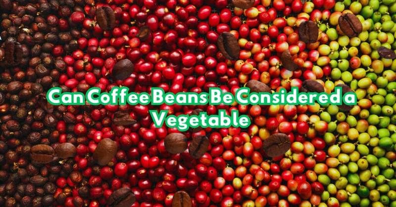 Can Coffee Beans Be Considered a Vegetable