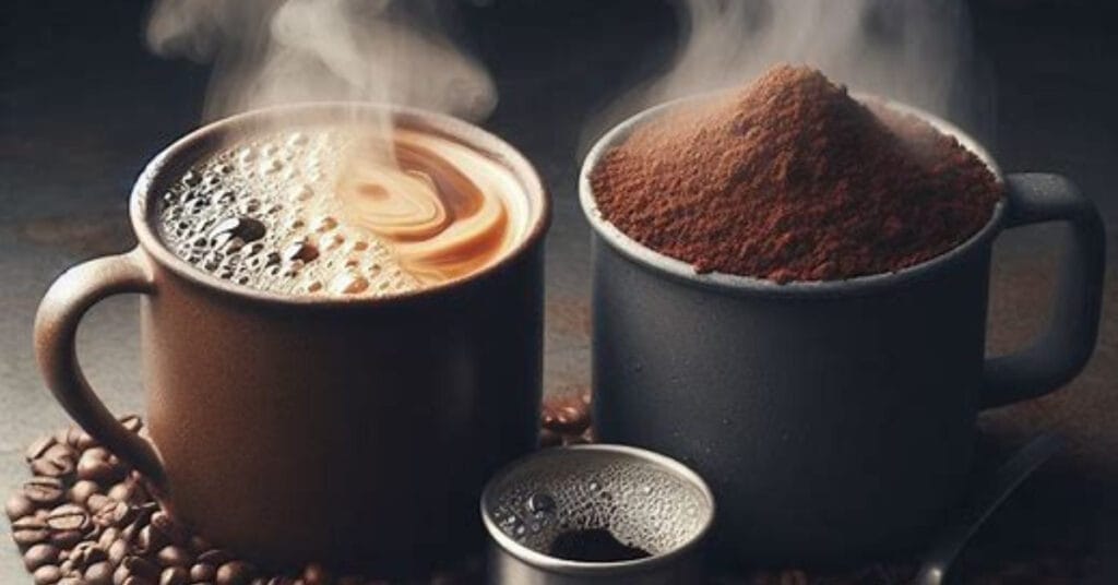 Using Ground Coffee Beans as Instant Coffee