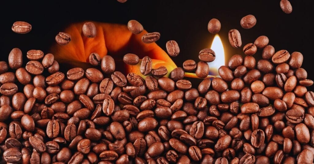 Heating Coffee Beans With A Candle Warmer