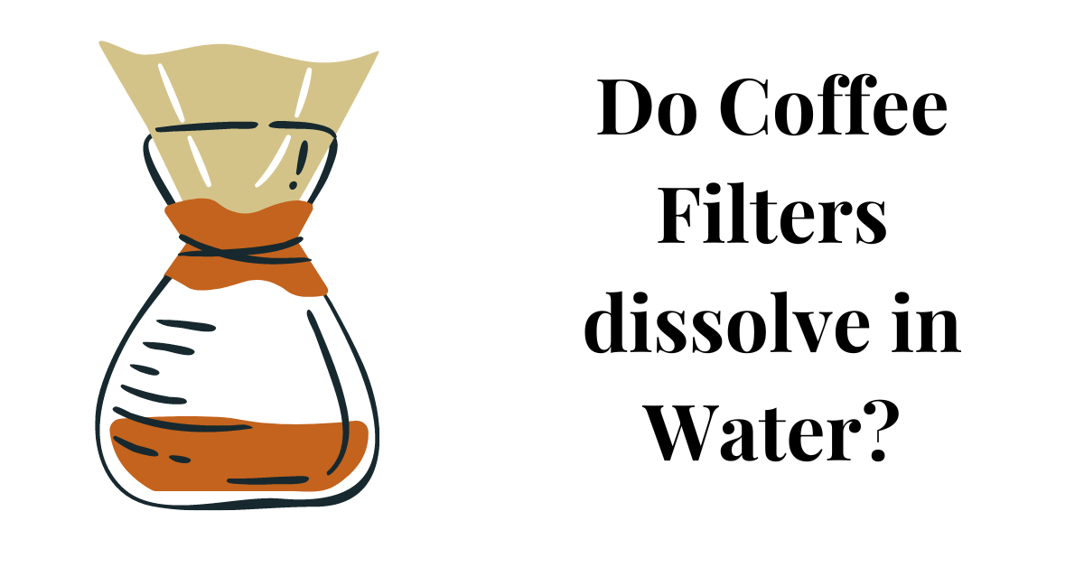 Do Coffee Filters Dissolve In Water Reuse Coffee Filters