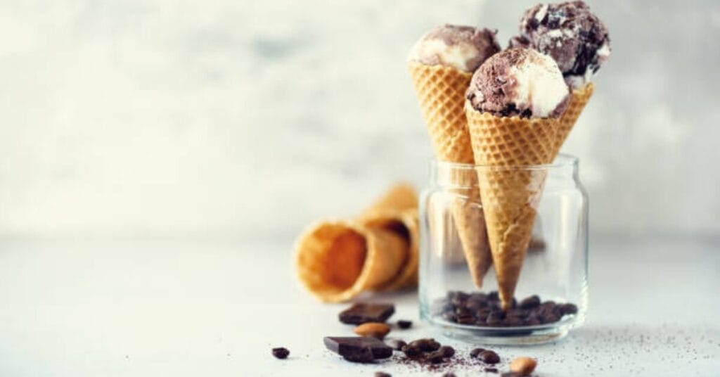  What is Coffee-flavored Ice cream?