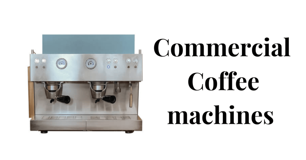 How does a commercial Coffee Machine