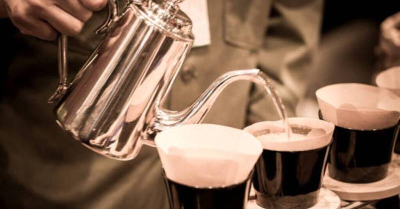 How to filter out Coffee grounds