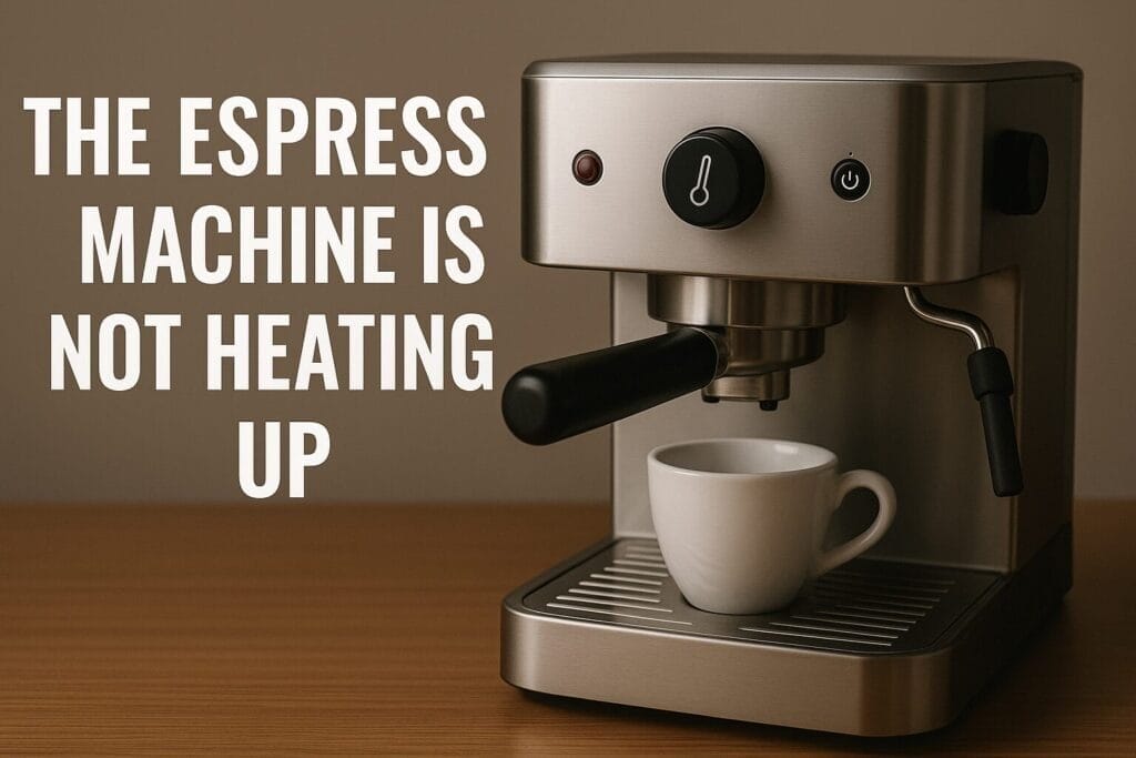 The Espresso Machine is Not Heating Up
