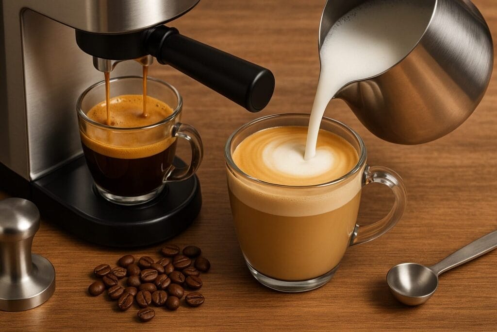 How to Make a Latte with an Espresso Machine